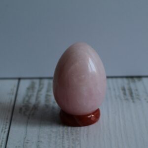 Huevos Cuarzo Rosado 4 cm de altura