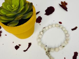 Pulsera Piedra de Luna 17 a 18 cm