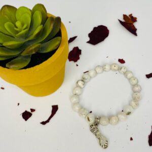 Pulsera Piedra de Luna 17 a 18 cm