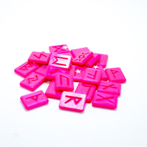 RUNAS FUTHARK FUCSIA 3D