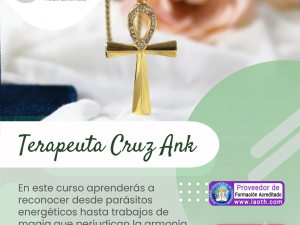 Curso Terapeuta en Cruz de Ankh online - Ámate! Health & Wellness certificado IAOTH