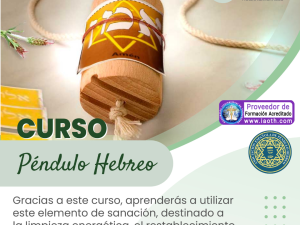 Curso Terapeuta en Péndulo Hebreo online - Ámate! Health & Wellness certificado IAOTH