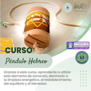 Curso Terapeuta en Péndulo Hebreo online - Ámate! Health & Wellness certificado IAOTH