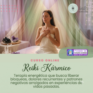 Curso Reiki Kármico online - Ámate! Health & Wellness certificado IAOTH
