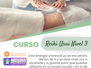 Curso de Reiki Usui Nivel 3 online - Ámate! Health & Wellness con terapeuta certificada IAOTH