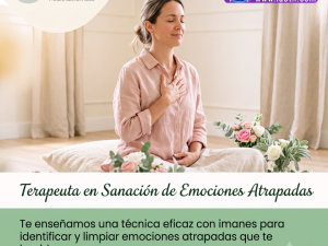 Curso Terapeuta en Liberación de Emociones Atrapadas online - Ámate! Health & Wellness certificado IAOTH