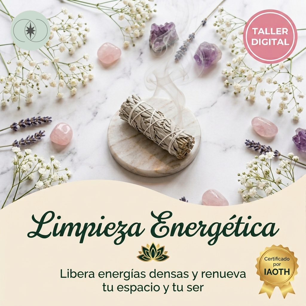 Taller online Limpieza Energética – Ámate! Health & Wellness